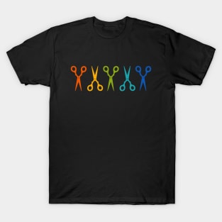 Rainbow Scissors T-Shirt